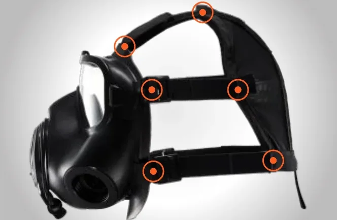 K10 – 6-Point Head Harness