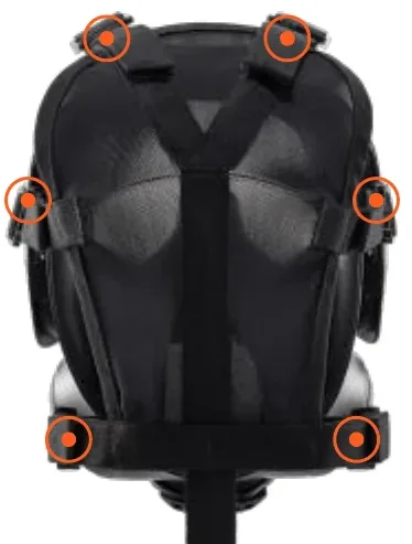 K11 – Quick-Release 6-Point Harness