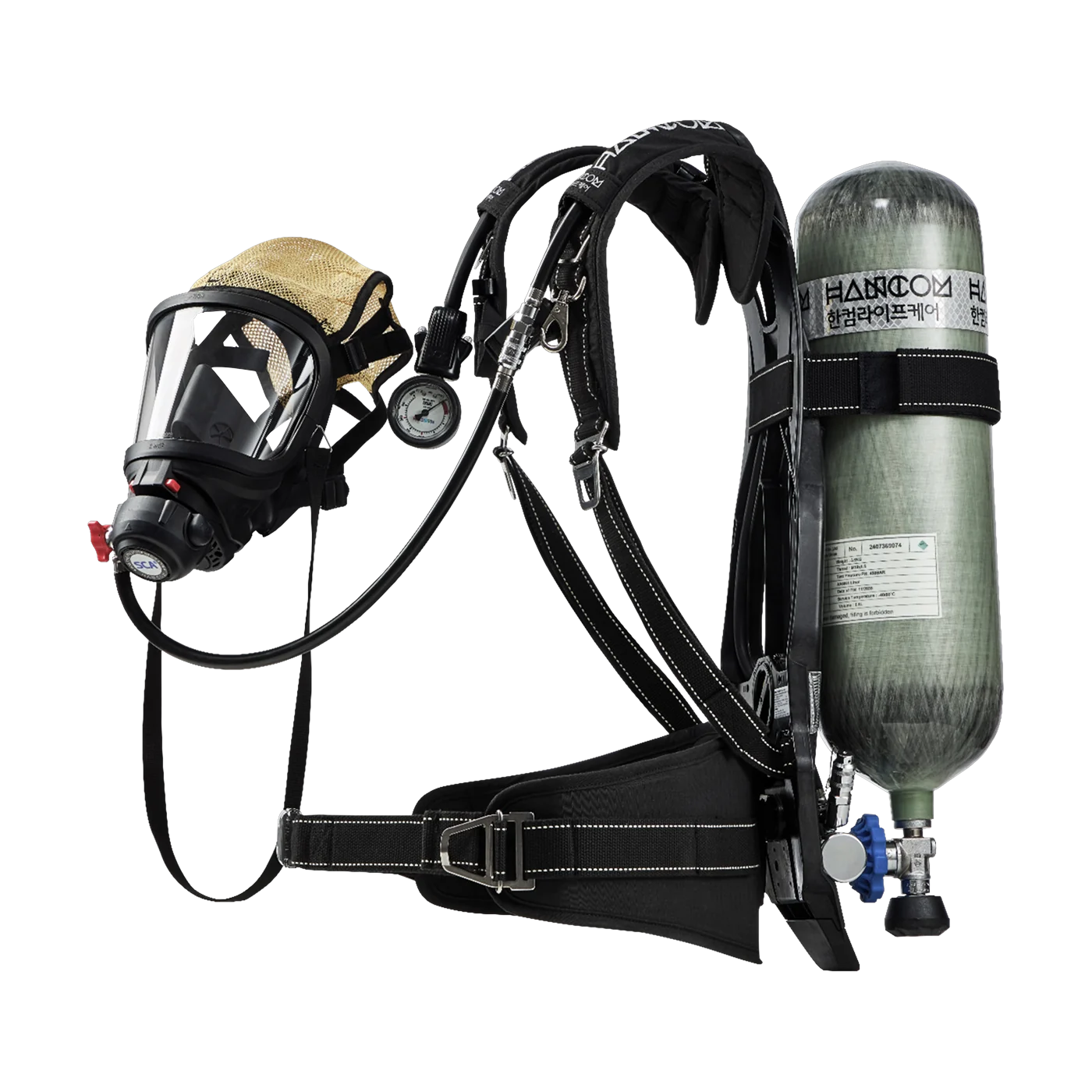 BA 680CX Self-Contained Breathing Apparatus — Explosion-proof Buddy Light
