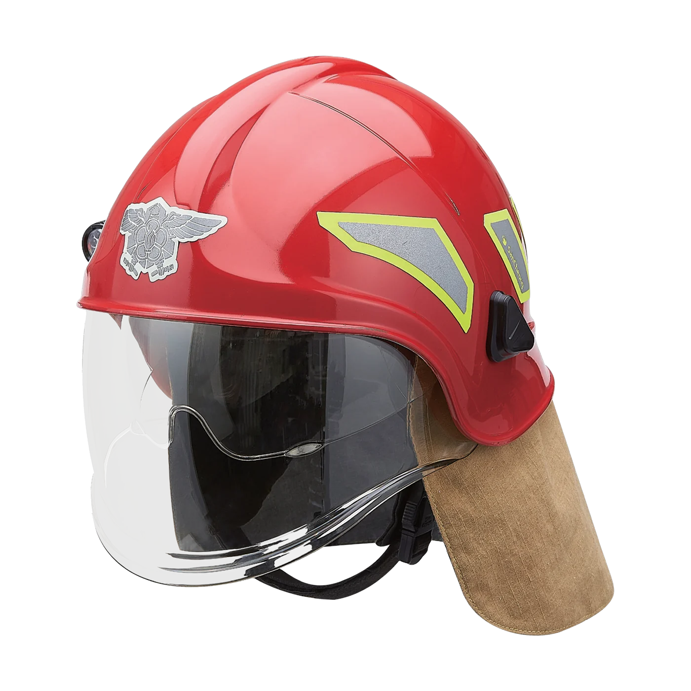 SCA 1205RD Firefighting Helmet — Two-Visor System